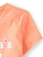 T-shirt graphique « Fille à sa maman » pour filles