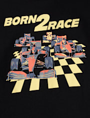 Boys Need 4 Speed Racecar Graphic Tee