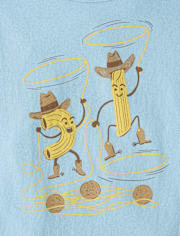 Boys Pasta Cowboys Graphic Tee