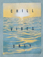 Boys Chill Vibes Only Graphic Tee