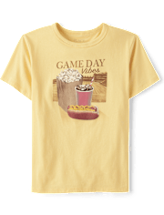 Boys Game Day Vibes Graphic Tee