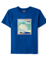 Boys Outta The Park Baseball Graphic Tee