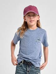 T-shirt graphique Super Cycle Legend pour garçon, recto et verso