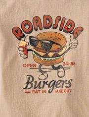 Boys Roadside Burgers Graphic Tee
