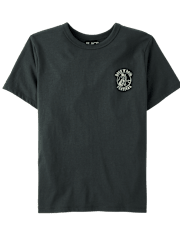 Boys Rock N' Roll Festival Front And Back Graphic Tee