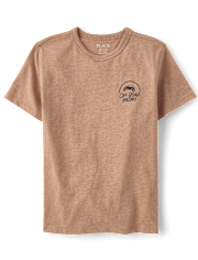 Boys Offroad Racing Front And Back Graphic Tee