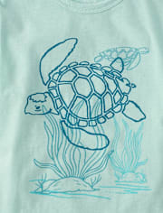 Boys Turtle Graphic Tee