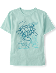 Boys Turtle Graphic Tee
