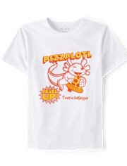 T-shirt graphique Pizzalotl pour garçons