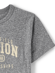 Boys Marled Track & Field Championships Graphic Tee