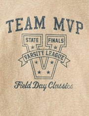 Boys Marled Team MVP Graphic Tee