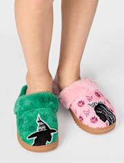 Girls Wicked™ Elphaba Glinda Slippers