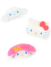 Girls Hello KittyÂ® And Friends Claw Clip 3-Pack
