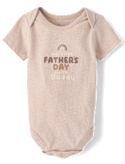 Baby First Father's Day Graphic Bodysuit