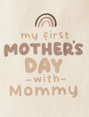 Baby First Mother's Day Graphic Bodysuit