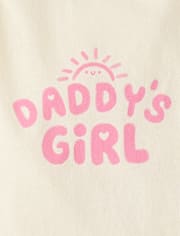 Baby Girls Daddy's Girl Graphic Bodysuit
