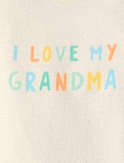 Baby Love Grandma Graphic Bodysuit