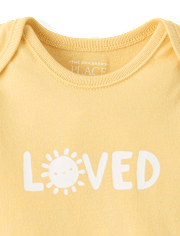 Baby Loved Graphic Bodysuit
