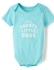 Body graphique pour bébé garçon « Petit gars de papa »