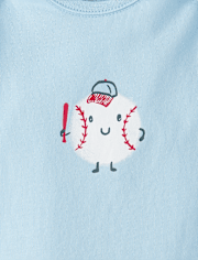 Baby Baseball Graphic Bodysuit