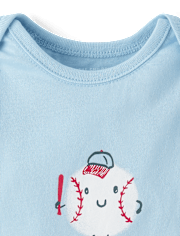 Baby Baseball Graphic Bodysuit