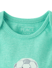 Baby Soccer Ball Graphic Bodysuit