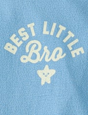 Baby Boys Best Little Bro Graphic Bodysuit