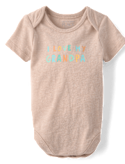 Baby Love Grandpa Graphic Bodysuit