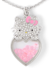 Girls Hello Kitty® Shakey Pave Necklace
