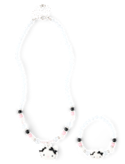 Girls Hello KittyÂ® 2-Piece Jewelry Set