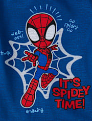Baby And Toddler Boys Spidey™ Snug Fit Cotton Pajamas
