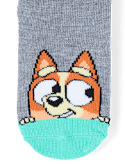 Toddler Girls Bluey Midi Socks 6-Pack