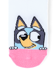 Toddler Girls Bluey Midi Socks 6-Pack