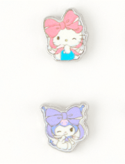 Girls Hello KittyÂ® And Friends Earrings 3-Pack