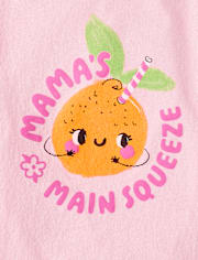 Baby And Toddler Girls Mama's Little Cutie Graphic Tee