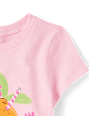 T-shirt graphique « Petite chérie de maman » pour bébés et petites filles