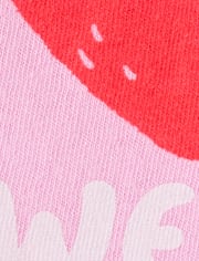 Baby And Toddler Girls Daddy's Sweetie Graphic Tee