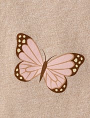 Baby And Toddler Girls Giraffe Graphic Tee