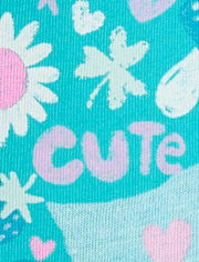 Baby And Toddler Girls Butterfly Graphic Tee