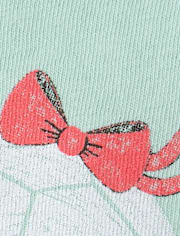 Baby And Toddler Girls Soccer Ball Graphic Tee