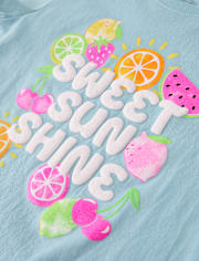 Girls Summer Graphic Tee 5-Pack