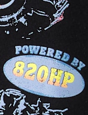 Boys Total Destruction Monster Truck Graphic Tee