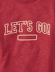 Boys Let's Go Graphic Tee