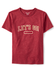 Boys Let's Go Graphic Tee