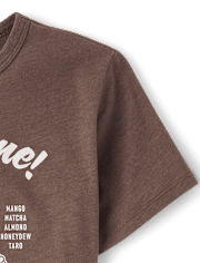 Boys Boba Time Graphic Tee