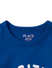 Boys Positive Vibes Graphic Tee