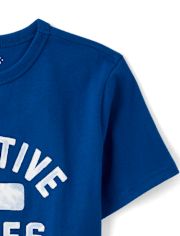 Boys Positive Vibes Graphic Tee