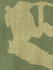 Boys Dino Skull Graphic Tee