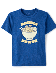Boys Noodle Power Graphic Tee