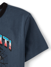 Boys Baseball Graphic Ringer Tee